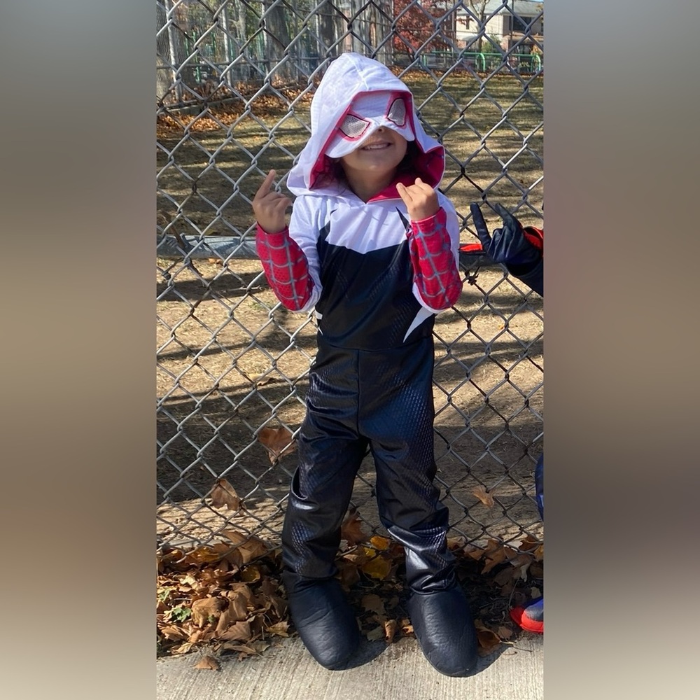TODDLER GHOST SPIDER GWEN COSTUME